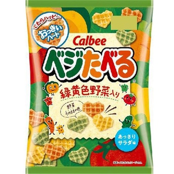 カルビー ベジたべるあっさりサラダ味 50gx12 カルビー