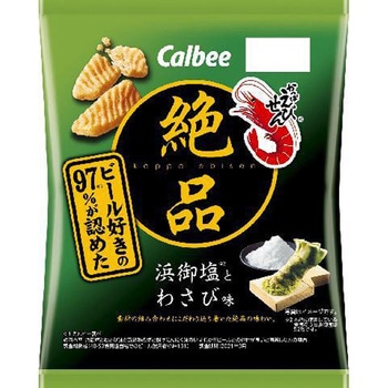 カルビー絶品かっぱえびせん浜御塩わさび味 60gx12 カルビー