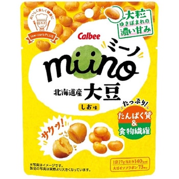 カルビー miino大豆しお味 27g x12 カルビー