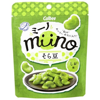カルビー miino そら豆しお味 28gx12 カルビー