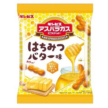 ギンビス ミニアスパラガスはちみつバター味 58gx20 ギンビス