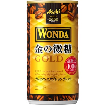 アサヒ飲料 ワンダ 金の微糖 缶 185mlx30 アサヒ飲料