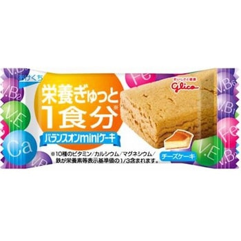 グリコ バランスオンminiケーキ チーズケーキ 1個x20 グリコ