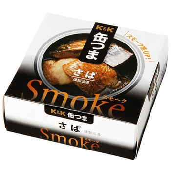 K&K 缶つまSmoke さば 50gx6 K&K