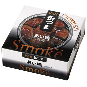 K&K 缶つまSmoke あい鴨 70gx6 K&K