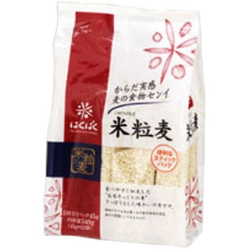 はくばく 米粒麦 スタンドパック 540gx6 はくばく