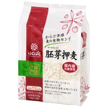 はくばく 胚芽押麦 スタンドパック 540gx6 はくばく