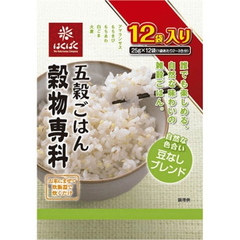 はくばく 穀物専科 五穀 25gX12x6 はくばく