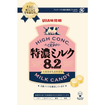 UHA味覚糖 特濃ミルク8．2 88gx6 - UHA味覚糖