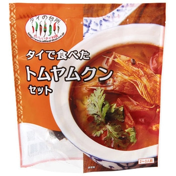 タイの台所タイで食べたトムヤムクンセット 89gx6 アライドコーポレーション