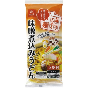 はくばく 味噌煮込みうどん 280gx10 はくばく