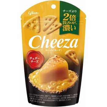 グリコ 生チーズのチーザ チェダーチーズ 36g ×10 グリコ