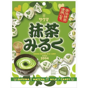サクマ製菓 抹茶みるく 58gx10 サクマ製菓