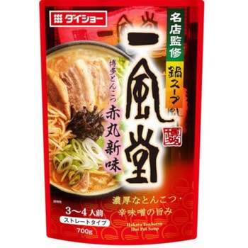 ダイショー 名店監修鍋 一風堂 博多豚骨赤丸新味 700gx10 ダイショー