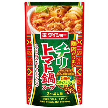 ダイショー チリトマト鍋スープ 750gx10 ダイショー