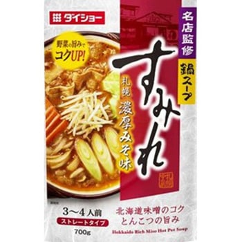ダイショー 鍋スープすみれ札幌濃厚みそ味 700gx10 ダイショー