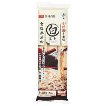 はくばく そば湯まで美味しい蕎麦 白 270gx10 はくばく