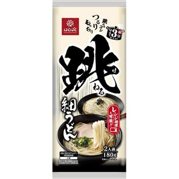 はくばく 跳ねる細うどん 180gx12 はくばく