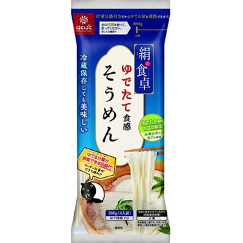 はくばく 絹の食卓 そうめん 360gx12 はくばく