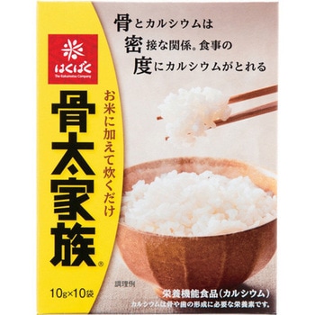 はくばく 新骨太家族 10gX10x12 1セット(10袋×12個) はくばく 【通販 