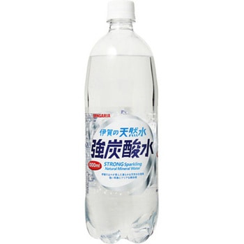 サンガリア 伊賀の天然水 強炭酸水ペット 1Lx12 サンガリア