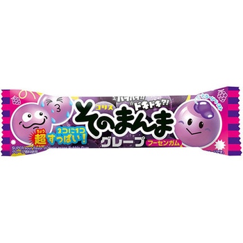 コリス そのまんまグレープフーセンガム 3個x20 コリス