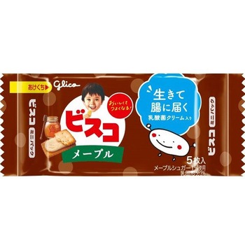グリコ ビスコ ミニパック メープル 5枚x20 グリコ