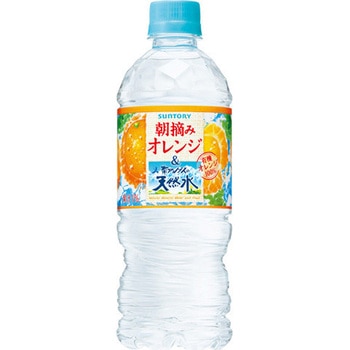 サントリー 朝摘みオレンジ&天然水 冷凍兼用 ペット 540mlx24 サントリー