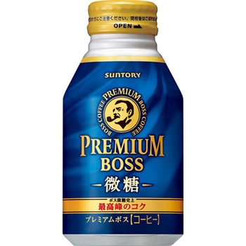 サントリー プレミアムボス 微糖 ボトル缶 260gx24 サントリー