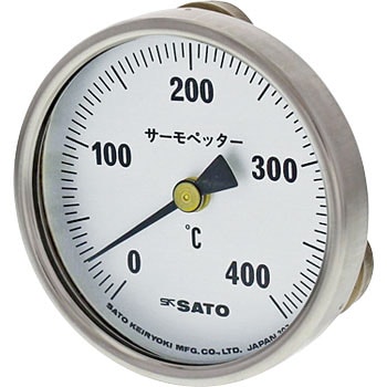 2340-B(2340-40) サーモペッター 0～400℃ 佐藤計量器製作所 マグネット