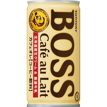 サントリー ボス カフェオレ 缶 185gx30 サントリー
