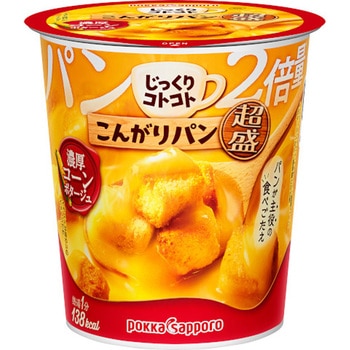 ポッカサッポロ こんがりパン超盛濃厚 濃厚コーンポタージュ カップ 33.1gx6 ポッカサッポロフード
