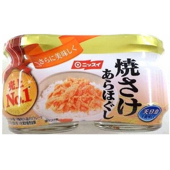 ニッスイ 焼さけあらほぐし 2個パック 48gX2個x12 ニッスイ