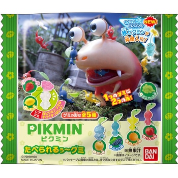 バンダイ ピクミン たべられるぅーグミ 33gx12 バンダイ