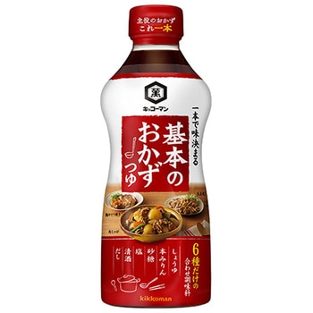 キッコーマン 基本のおかずつゆ 500mlx12 キッコーマン