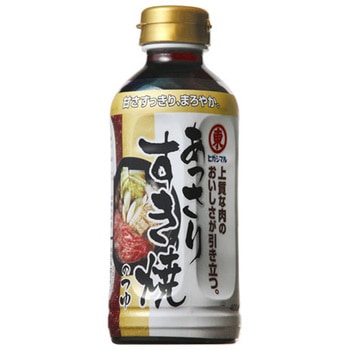 ヒガシマル あっさりすき焼のつゆ ペット 400mlx12 ヒガシマル
