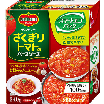 デルモンテ ざくぎりトマトのベースソース 340gx12 デルモンテ