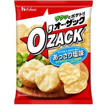 ハウス オー・ザック あっさり塩味 55gx12 ハウス食品