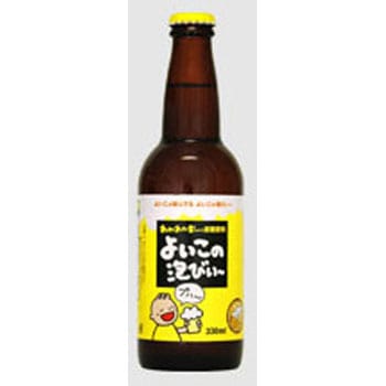 ハタ鉱泉 よいこの泡びぃー 瓶 330ml x20 ハタ鉱泉