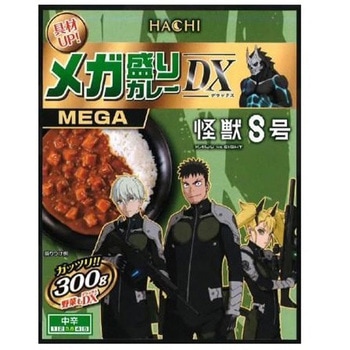 ハチ食品 メガ盛りカレー DX 中辛 300gx20 ハチ食品