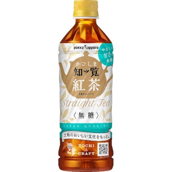 ポッカサッポロ かごしま知覧紅茶無糖 ペット 500mlx24 ポッカサッポロフード