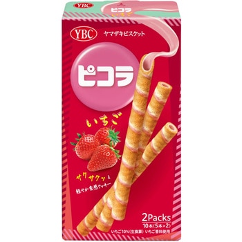 ヤマザキビスケット ピコラ いちご 10本x10 ヤマザキビスケット