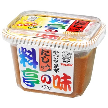 マルコメ だし入り料亭の味 カップ 375gx10 マルコメ