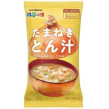 マルコメ 顆粒みそ汁 料亭の味 とん汁 13gx10 マルコメ