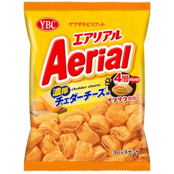 ヤマザキビスケット エアリアル 濃厚チェダーチーズ味 65gx12 ヤマザキビスケット
