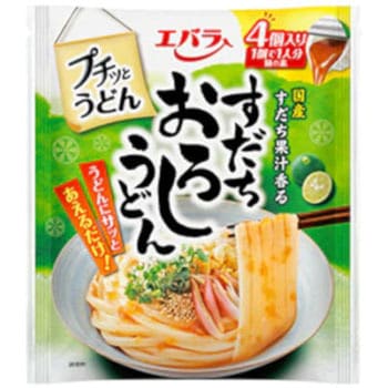 エバラ プチッとうどん すだちおろしうどん 22gx4個x12 エバラ食品