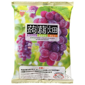 マンナンライフ 蒟蒻畑 ぶどう味 10個x12 マンナンライフ