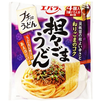 エバラ プチッとうどん 担々ごまうどん 84gx12 エバラ食品