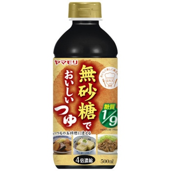 ヤマモリ 名代 無砂糖でおいしいつゆ 500mlx15 ヤマモリ