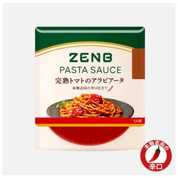 ZENB パスタソース 完熟トマトアラビアータ 85gx20 ZENB